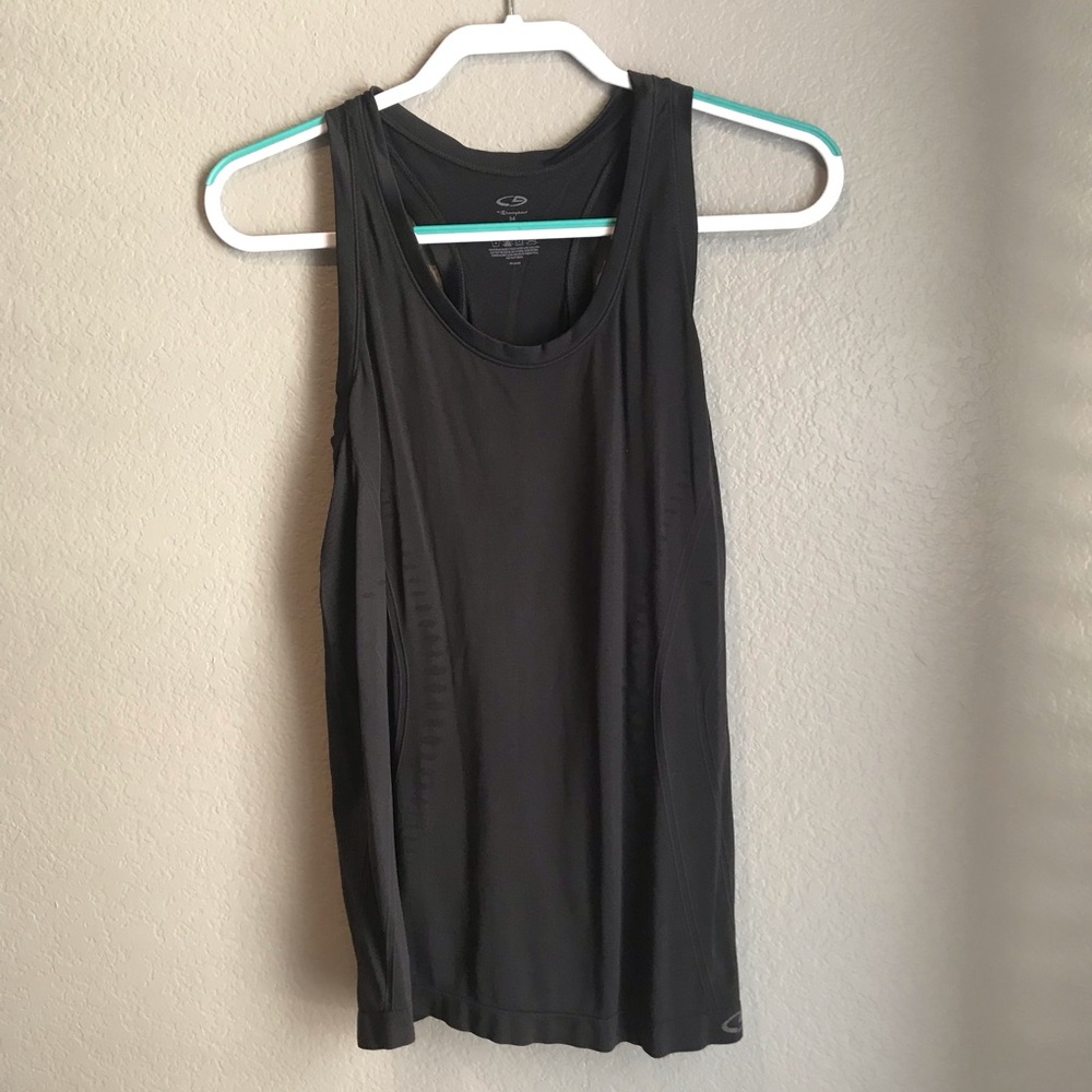 CHAMPION black workout tank